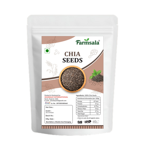 Premium Chia Seeds | Rich in Fiber, Protein & Omega-3 | Natural Healthy Superfood